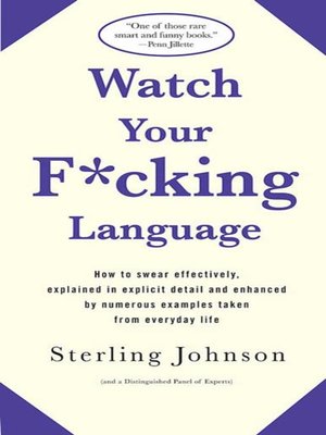 cover image of Watch Your F*cking Language